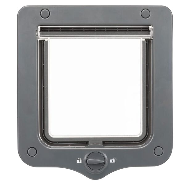 TRIXIE 2-Way Cat Flap Door Grey