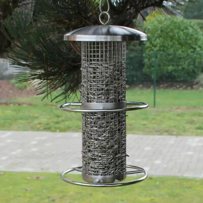 HI Hanging Bird Feeding Station 14x27.5 cm Stainless Steel