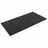 vidaXL Sport Protection Mat Black 120 x 60 x 0.6 cm PVC