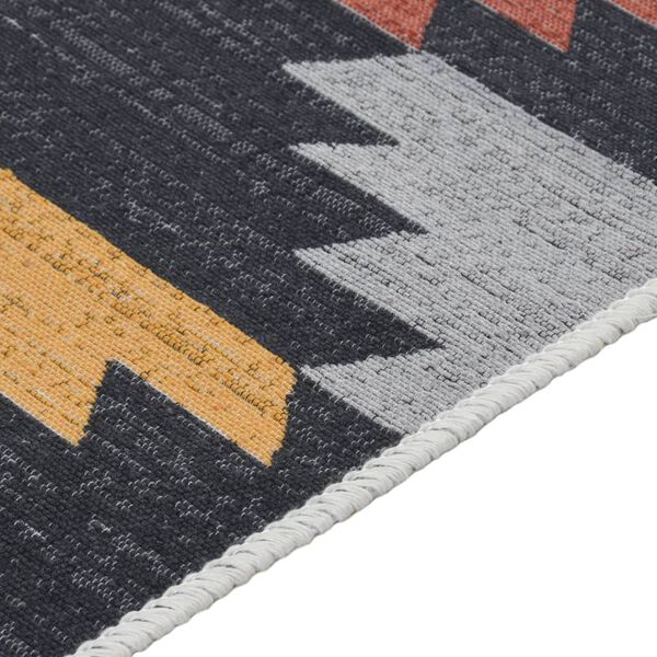 vidaXL Rug Multicolour 120x180 cm Cotton