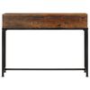vidaXL Console Table 110x30x80 cm Solid Wood Reclaimed