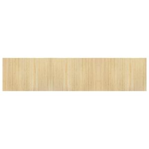 vidaXL Rug Rectangular Light Nature 70x300 cm Bamboo