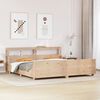 vidaXL Bed Frame without Mattress 200x200 cm Solid Wood Pine