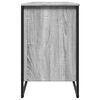 vidaXL Shoe Cabinet Grey Sonoma 90x38x61.5 cm Engineered Wood