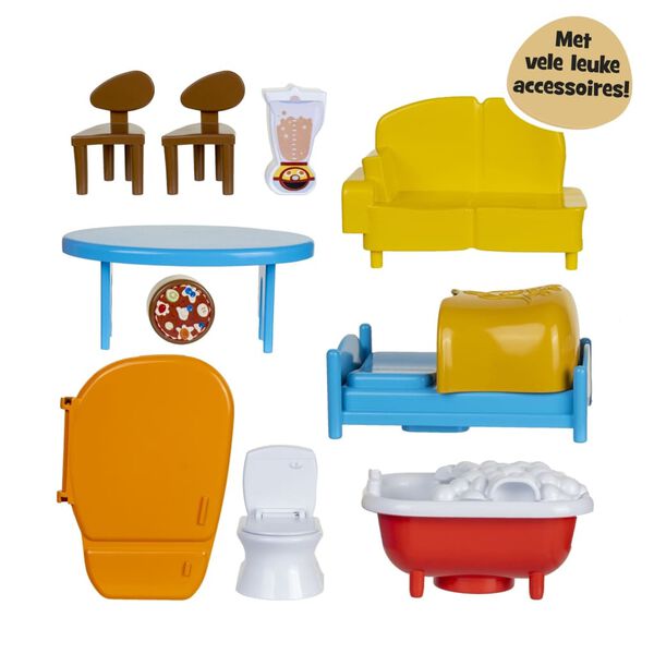 Bing Playhouse Set with Toy Figures Multicolour