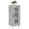 vidaXL Sideboard Concrete Grey 34.5x34x90 cm Engineered Wood