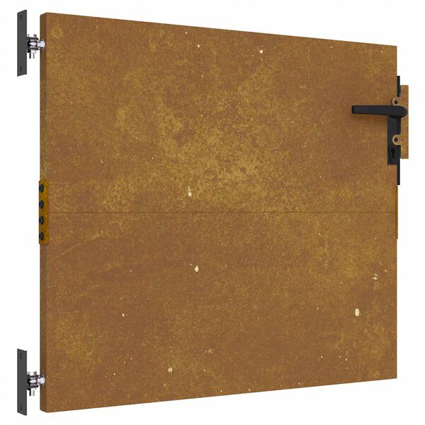vidaXL Garden Gate 85x75 cm Corten Steel