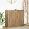 vidaXL Sideboard Artisan Oak 85x34x76 cm Engineered Wood