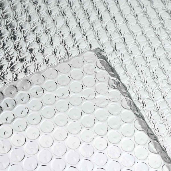 vidaXL Radiator Heat Reflector Silver 1 x 30 m Aluminium