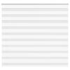 vidaXL Zebra Blind White 160x100 cm Fabric Width 155.9 cm Polyester