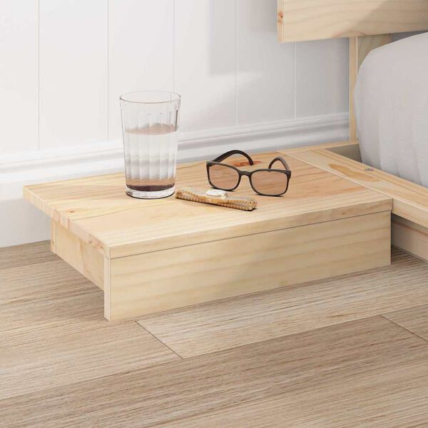 vidaXL Bed Frame Brown 200 x 200 cm Wood