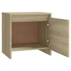 vidaXL Bedside Cabinets 2 pcs Sonoma Oak 45x34x44.5 cm Engineered Wood