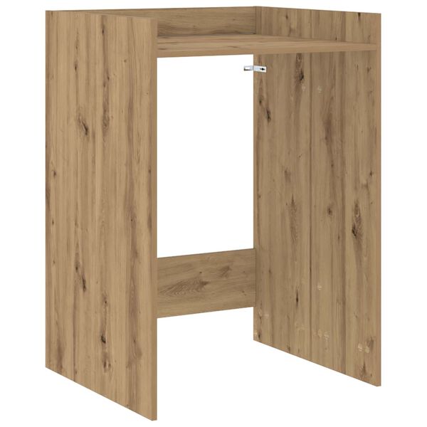 vidaXL Wash Machine Cabinet Artisian Oak 67.5 x 62 x 97 cm