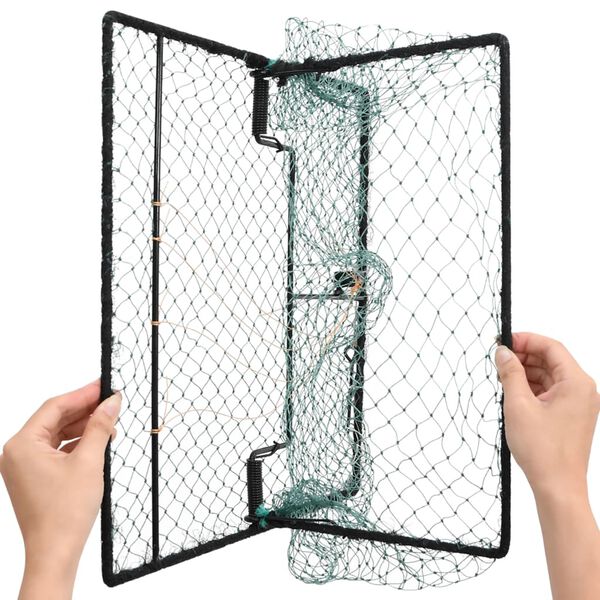 vidaXL Bird Trap Green 50x40 cm Steel