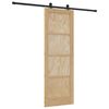 vidaXL Sliding Door ORKDAL 73.5 x 211 cm Solid Pine Wood Natural