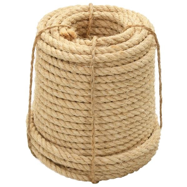 vidaXL Rope 100% Sisal 20 mm 100 m
