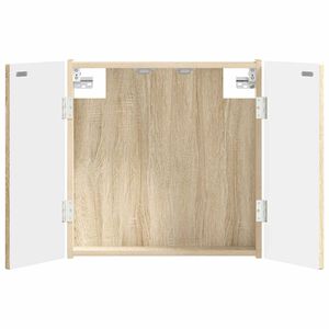 vidaXL Dartboard Cabinet ARNHEM Sonoma Oak 52.5 x 10.5 x 53.5 cm