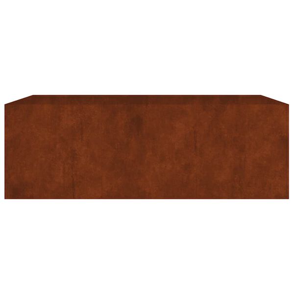 vidaXL Garden Raised Bed 120x80x40 cm Corten Steel