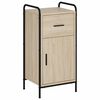 vidaXL Sideboard Sonoma Oak 40 x 33 x 80.5 cm Engineered Wood