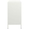vidaXL Sideboard White 68x39x73.5 cm Cold-rolled Steel