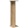 vidaXL Plant Stand Artisan Oak 25 x 25.5 x 100.5 cm Engineered Wood