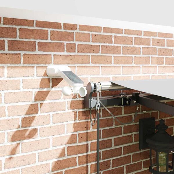 vidaXL Awning with Anthracite 4 x 3.5 m Metal