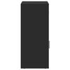 vidaXL Storage Cabinet Black 56.5x39x90 cm Engineered Wood