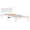 vidaXL Bed Frame with Drawers without Mattress White 75x190 cm Small Single