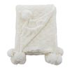 Venture Home Blanket Anny 170x130 cm Acrylic White