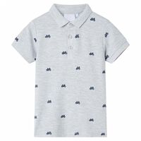 Kids' Polo Shirt  Grey Melange 92