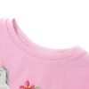 Kids' T-shirt with Short Sleeves Bright Pink 92