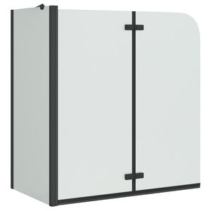 vidaXL Shower Enclosure Manual Black 120 x 68 x 130 cm