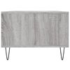 vidaXL Coffee Table Grey Sonoma 90x50x36.5 cm Engineered Wood