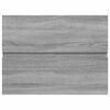 vidaXL Sink Cabinet Grey Sonoma 60x38.5x45 cm Engineered Wood