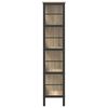vidaXL Bookshelf Sonoma Oak 82 x 32 x 144.5 cm Engineered Wood
