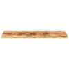 vidaXL Table Top 140x50x2.5 cm Rectangular Solid Wood Rough Mango