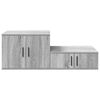 vidaXL Storage Cabinet 2 pcs Grey Sonoma 108 x 41 x 40 cm