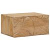 vidaXL Handmade Bedside Cabinet Teak Brown 40 x 30 x 20 cm