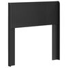vidaXL Headboard Black PB
