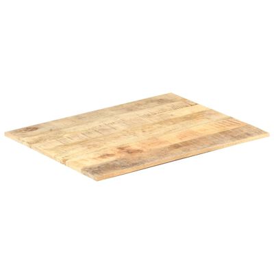 vidaXL Table Top Solid Mango Wood 15-16 mm 80x60 cm