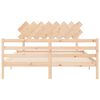 vidaXL Bed Frame without Mattress 160x200 cm Solid Wood