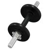 vidaXL Barbell and Dumbbell with Plates 90 kg Cast Iron