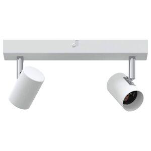 vidaXL Ceiling Spotlight White 26 x 6.5 x 11.5 cm Metal