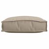 vidaXL Cushion 4 pcs Taupe 40 x 40 x 8 cm Oxford Fabric