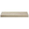 vidaXL Floating Wall Shelves 4 pcs Oak 50x23x3.8 cm MDF