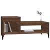 vidaXL Coffee Table Brown Oak 100x50x45 cm Engineered Wood