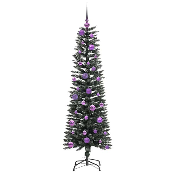 vidaXL Artificial Christmas Tree with 150 LEDs with Stand Green 150 cm