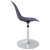 vidaXL Swivel Dining Chairs 6 pcs Lila PP