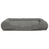 vidaXL Dog Cushion with Pillows Grey 89x75x19 cm Oxford Fabric