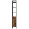 vidaXL Book Cabinet Old Wood 40 x 24 x 161 cm Engineered Wood